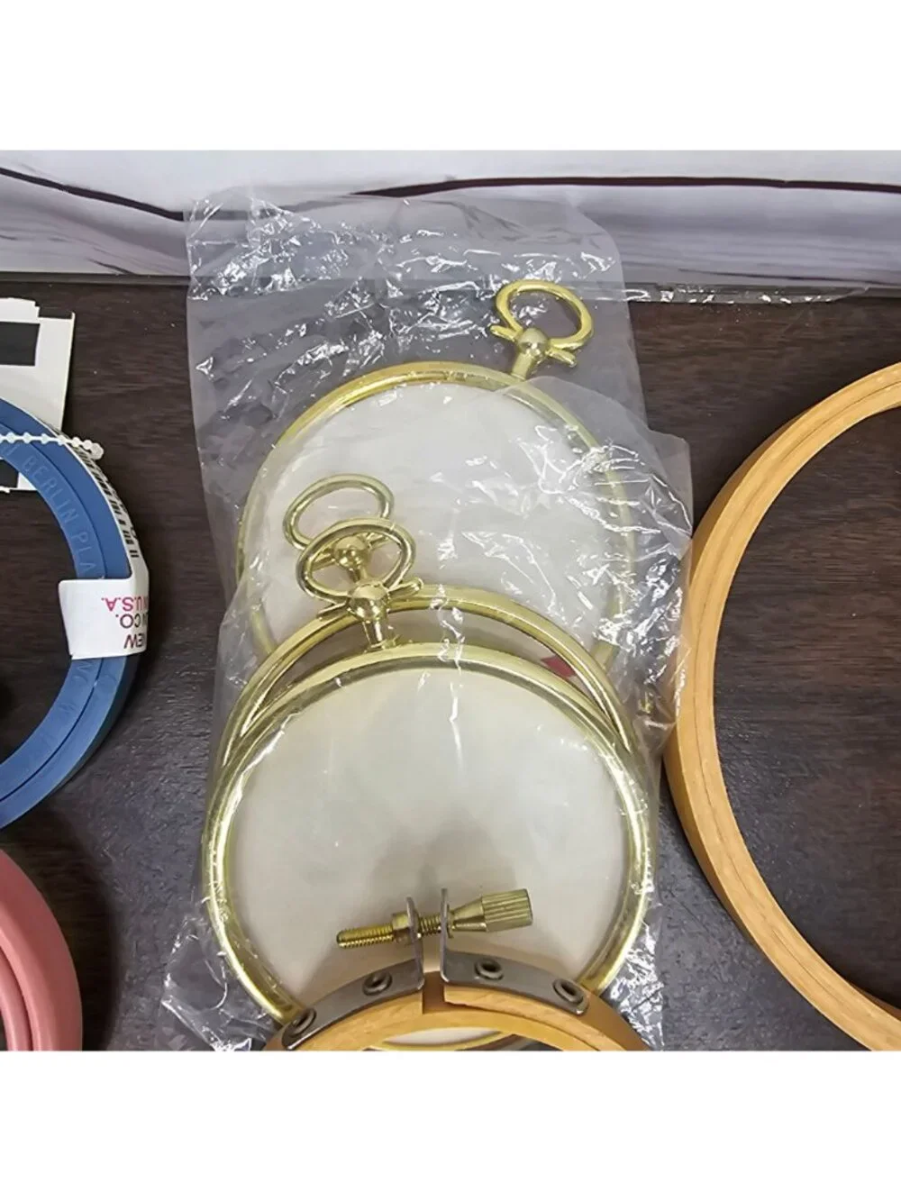 Embroidery Hoops & Cross Stitch Supplies Bundle - Cambridge & MCG Textiles Aida